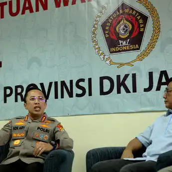 Kabid Humas PMJ kunjungi PWI Jaya Guna Perkuat Sinergi