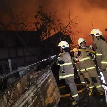 Bakar Sampah Dan Daun Kering Berujung Menghanguskan Lahan Di Wonogiri
