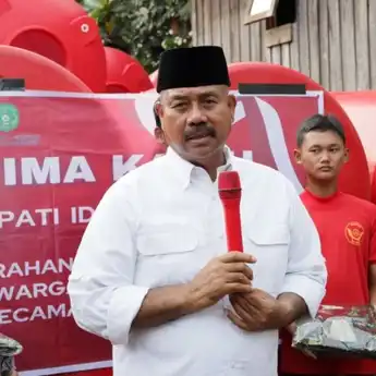 Sukses Program Edi Damansyah Mengalirkan Air Bersih, Desa-Desa Kukar Kian Bertumbuh