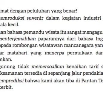 Kunci Jawaban Bahasa Indonesia Kelas 7 Halaman 21, Kurikulum Merdeka