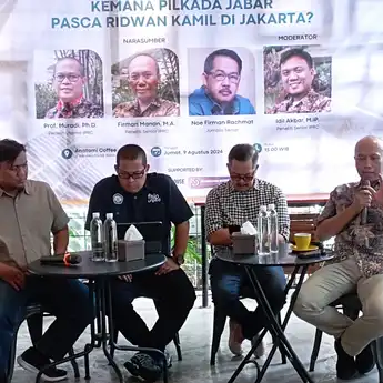 IPRC Sebut Jika RK Maju Di Pilgub DKI Jakarta, Pilgub Jabar Kemungkinan Diikuti Satu Pasangan