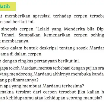 Kunci Jawaban Bahasa Indonesia Kelas 12 Halaman 31 Kurikulum Merdeka 