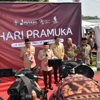 Wapres Ma'ruf Amin : Gerakan Pramuka Jadi Wadah Pencetak Generasi Unggul !
