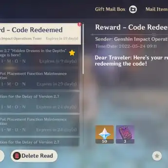 Kode Redeem Genshin Impact Hari Ini, 30 Agustu 2024, Segera Klaim!