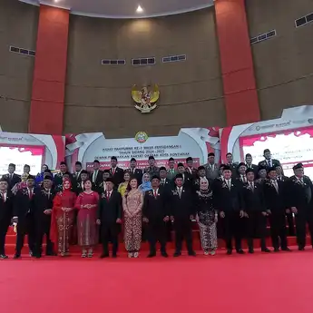  Resmi Dilantik, 45 Anggota DPRD Kota Pontianak Siap Jalankan Amanah Rakyat