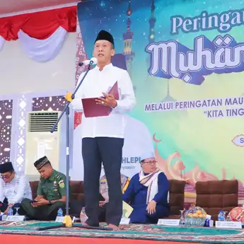 Pemkab Muba Peringati Maulid Nabi Muhammad SAW, Menghadirkan Kyai Kondang Habib Gasim