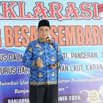 Gerakan Stop BAB Sembarangan Menyasar 32 Kelurahan di Banjarmasin
