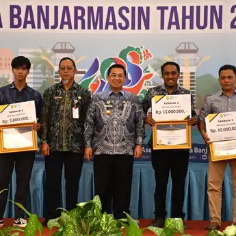 Taat Bayar Pajak, Pemko Banjarmasin Beri Apresiasi Wajib Pajak Terbaik
