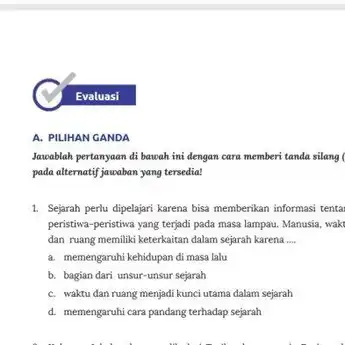 Kunci Jawaban IPS Kelas 7 Halaman 59-65 Kurikulum Merdeka, Evaluasi