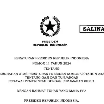 Besaran Gaji dan Tunjangan PPPK Terbaru 2024, Ini Link Unduh Perpres