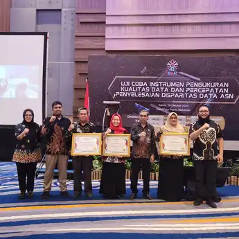 5.032 Data ASN Rampung, Pemprov Sulsel Diganjar Penghargaan dari BKN