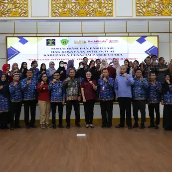 Asisten II Setda PPU, Sodikin Buka Sosialisasi HKI sebagai Upaya Pentingnya Melindungi Hasil Karya