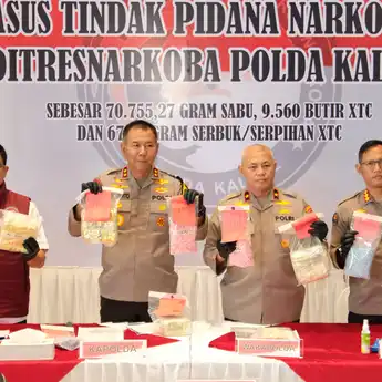Polda Kalsel Sita Sabu Puluhan Kilogram, Jaringan Fredy Pratama?