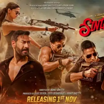Sinopsis 'Singham Again' Kolaborasi Bintang Bollywood dalam Misi Menegangkan