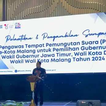 Lantik 1.188 Pengawas TPS, Bawaslu Kota Malang Imbau Tidak Ada Laporan Nihil