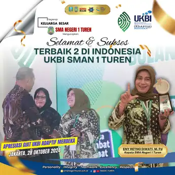 SMA Negeri 1 Turen Raih Prestasi dalam Giat UKBI Adaptif Merdeka
