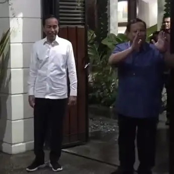 Pertemuan Hangat Jokowi-Prabowo di Solo, Tak Ada Bahasan Politik