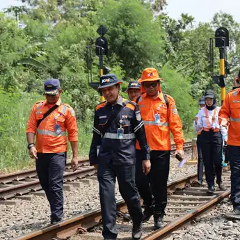 Jelang Musim Penghujan, Daop 2 Kembali Cek Jalur KA