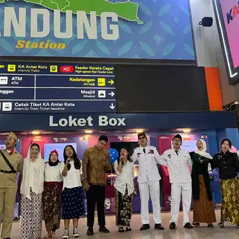 Tampil Beda, Ada Musikalisasi Monolog Merah Putih Di Daop 2 Bandung