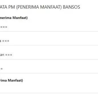 Cara Cek NIK KTP Penerima Bansos dan Daftar Bansos Cair November 2024