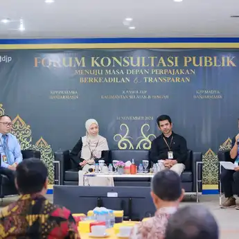 Kanwil DJP Kalselteng Gandeng Stakeholder di Forum Konsultasi Publik