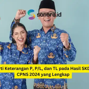 Arti Keterangan P, P/L, dan TL pada Hasil SKD CPNS 2024 yang Lengkap