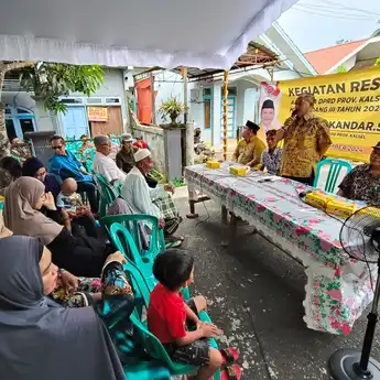 Reses Perdana, Gusti Iskandar Terima Banyak Aspirasi Warga Banjarbaru
