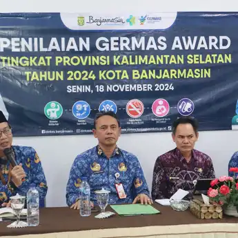 Jelang Germas Award, Tim Penilai PHBS Gelar Penilaian di Banjarmasin