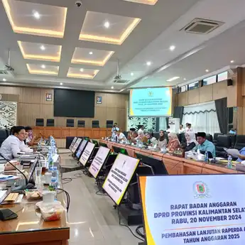 Tertunda Hampir Tiga Jam, Rapat Banggar DPRD Kalsel Digelar Tertutup