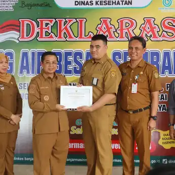 Kejar Target ODF, 12 Kelurahan di Kota Banjarmasin Gelar Deklarasi