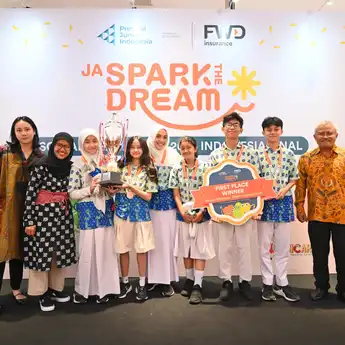 Siswa Asal Indonesia Sukses Juarai JA SparktheDream Social Challenge Asia Pasifik 