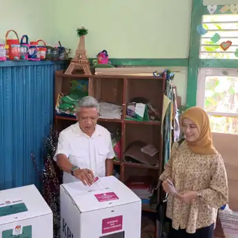 Usai Lakukan Pencoblosan, Muda Mahendrawan Sampaikan Harapannya di Pilkada Serentak