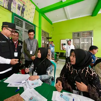 Sekda Sulsel Pantau Kelancaran Pilkada di Kabupaten Gowa