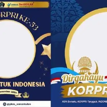 30 Link Twibbon HUT Korpri 2024 yang ke-53 dan Cara Menggunakannya