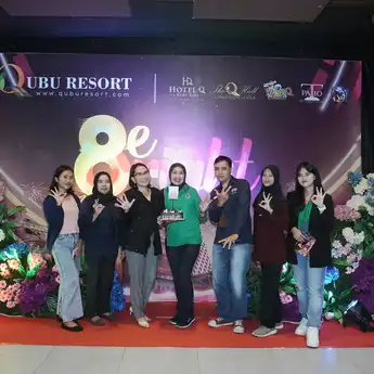 Genap Usia ke-8 Tahun, Qubu Resort Semakin Bersinar