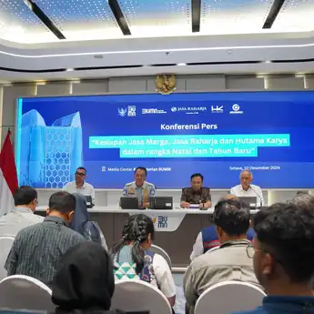 Jasa Marga Dukung Kelancaran Libur Natal 2024 dan Tahun Baru 2025