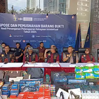 DJKI Tegas Hukum Pelanggar Kekayaan Intelektual
