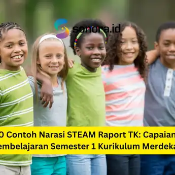 50 Contoh Narasi STEAM Raport TK: Capaian Pembelajaran Semester 1 Kurikulum Merdeka