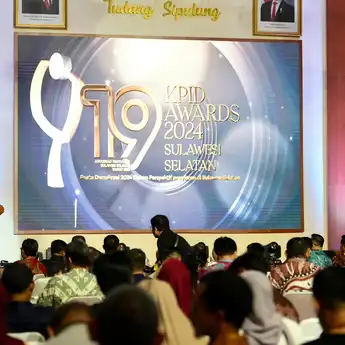 Sekda Sulsel Apresiasi KPID Sulsel dalam Puncak Anugerah Penyiaran 2024