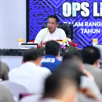 Rakor Operasi Lilin Lodaya, Bey Pastikan Nataru Berjalan Aman Dan Kondusif