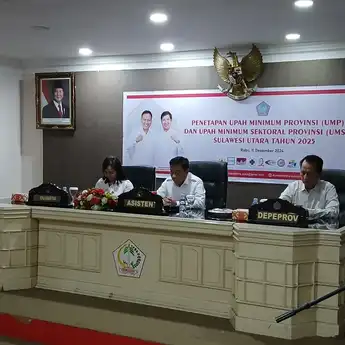 Kenaikan UMP Sulut Tahun 2025
