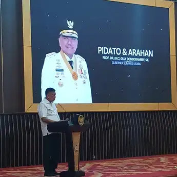 Gubernur Olly : Pemprov Sulut Dukung Program Makan Bergizi Presiden Prabowo Subianto