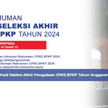 Pengumuman SKB CPNS BPKP 2024, Lengkap dengan Cara Cek dan Link Resmi