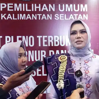 Absen Berhadir, Muhidin – Hasnuryadi Ditetapkan sebagai Gubernur & Wakil Gubernur Kalsel Terpilih