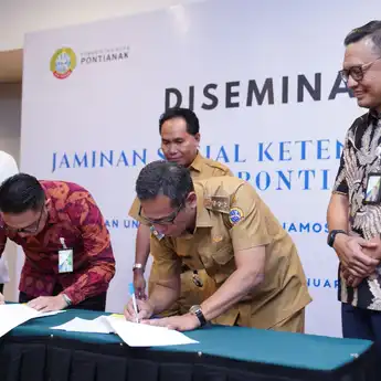 Pemkot Pontianak Teken MoU dengan BPJS Ketenagakerjaan