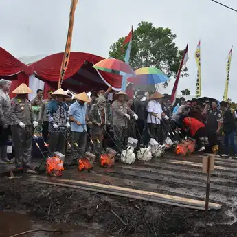 Kabupaten Banjar Jadi Lokasi Penanaman Jagung Serentak Polda Kalsel