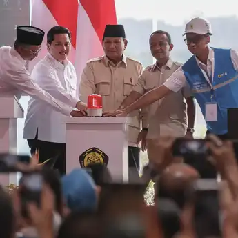 Presiden Prabowo Resmikan 37 Proyek Ketenagalistrikan Nasional