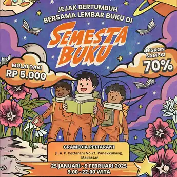 Petualangan Literasi Semesta Buku 2025 Gramedia Hadir di 30 Kota Seluruh Indonesia