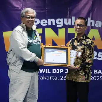 Kanwil DJP Jakarta Barat Kukuhkan 172 Renjani Tahun 2025