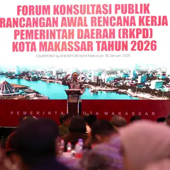 Wali Kota Makassar Danny Pomanto Sebutkan Tiga Program Prioritas dalam RKPD 2026